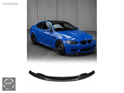 BMW M3 E92 E93 2007-2013 Ön Tampon Alt Eki Lip Piano Black V2