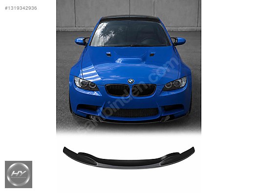 BMW M3 E92 E93 2007-2013 Ön Tampon Alt Eki Lip Piano Black V2