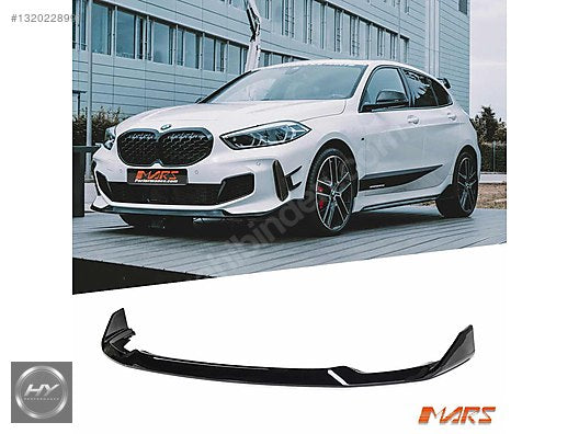 BMW 1 SERİSİ F40 M-SPORT 2019-2024 ÖN TAMPON EKİ LİP PIANO BLACK
