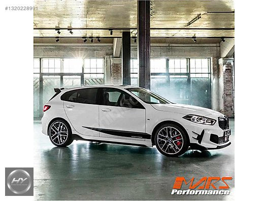 BMW 1 SERİSİ F40 M-SPORT 2019-2024 ÖN TAMPON EKİ LİP PIANO BLACK