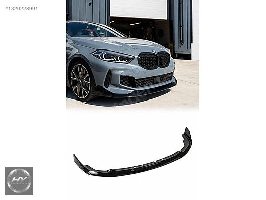 BMW 1 SERİSİ F40 M-SPORT 2019-2024 ÖN TAMPON EKİ LİP PIANO BLACK