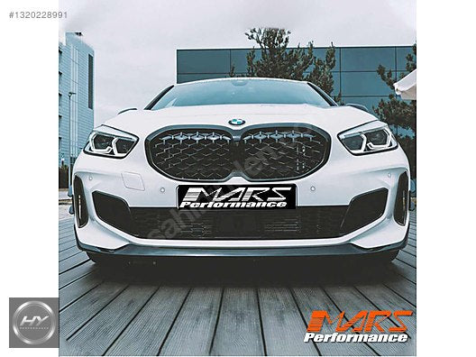 BMW 1 SERİSİ F40 M-SPORT 2019-2024 ÖN TAMPON EKİ LİP PIANO BLACK