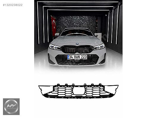 BMW 3 SERİSİ G20 LCI 2022-2026 ÖN TAMPON ALT ORTA IZGARA PANJUR