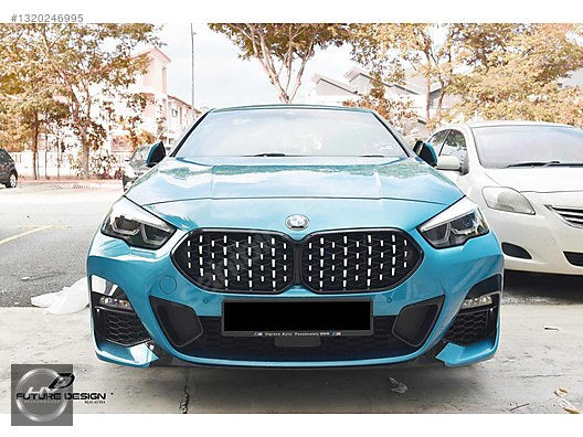 BMW 2 SERİSİ GRAN COUPE F44 SİYAH / KROM PANJUR BÖBREK 2019-2024
