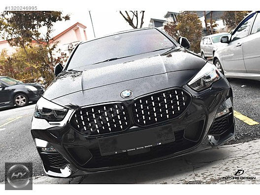 BMW 2 SERİSİ GRAN COUPE F44 SİYAH / KROM PANJUR BÖBREK 2019-2024