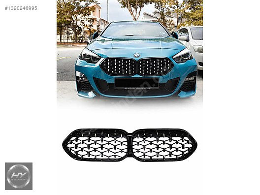 BMW 2 SERİSİ GRAN COUPE F44 SİYAH / KROM PANJUR BÖBREK 2019-2024