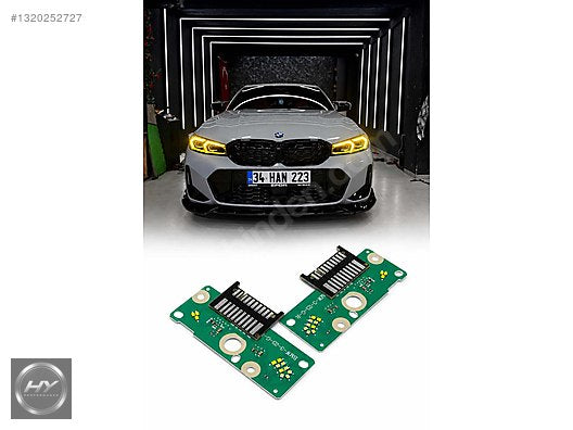 BMW G20 LCI Facelift Led Yellow DRL Sarı Far Modülü Far Beyni