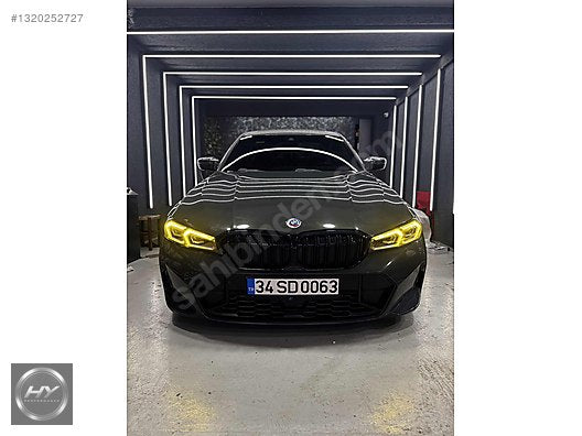 BMW G20 LCI Facelift Led Yellow DRL Sarı Far Modülü Far Beyni