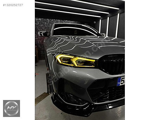 BMW G20 LCI Facelift Led Yellow DRL Sarı Far Modülü Far Beyni