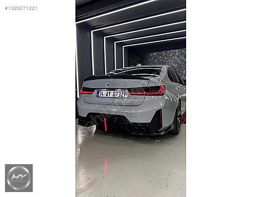 BMW 3 Serisi G20 FACELIFT VTEN Led Işıklı Çakarlı Difüzör Seti