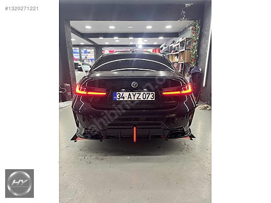 BMW 3 Serisi G20 FACELIFT VTEN Led Işıklı Çakarlı Difüzör Seti