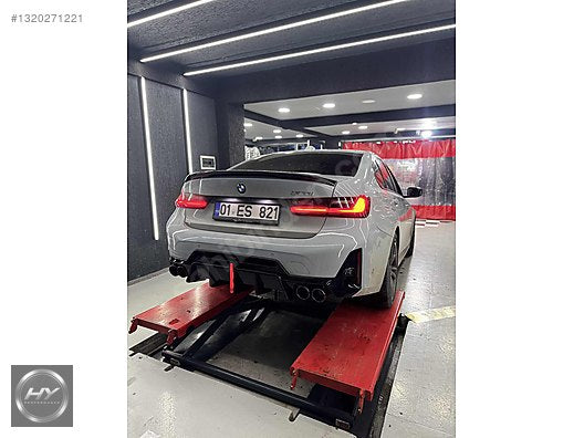 BMW 3 Serisi G20 FACELIFT VTEN Led Işıklı Çakarlı Difüzör Seti