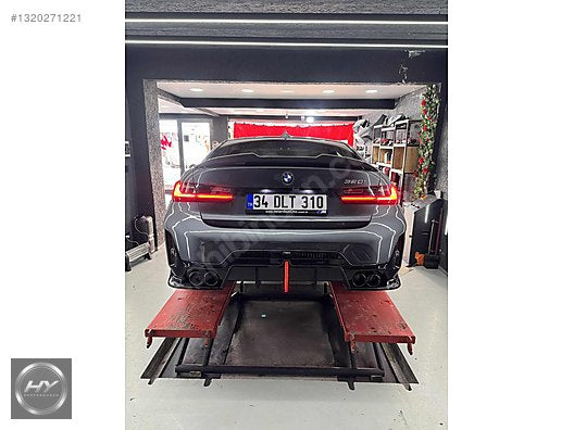 BMW 3 Serisi G20 FACELIFT VTEN Led Işıklı Çakarlı Difüzör Seti