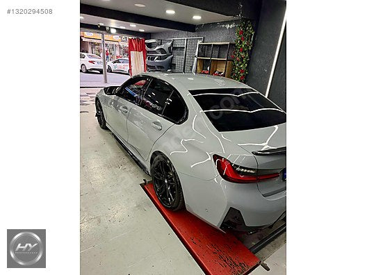 BMW 3 Serisi G20 Uyumlu Parlak Siyah Ayna Kapağı Seti 4 Parça