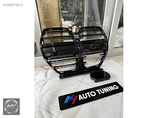 BMW G22 G23 4 Serisi M4 G82 Tampon Uyumlu Parlak Siyah Panjur