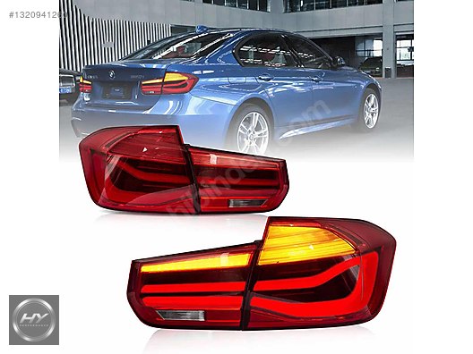 BMW 3 Serisi F30 F80 2012-2019 Kayar Sinyalli LED Stop Seti