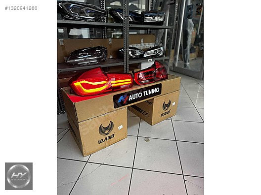 BMW 3 Serisi F30 F80 2012-2019 Kayar Sinyalli LED Stop Seti