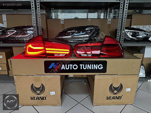 BMW 3 Serisi F30 F80 2012-2019 Kayar Sinyalli LED Stop Seti