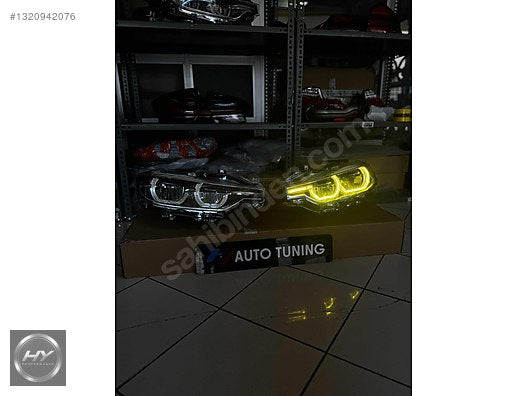 BMW 3 Serisi F30 2012-2016 LCI Renk Geçişli LED Far Seti