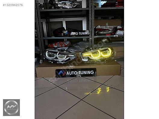 BMW 3 Serisi F30 2012-2016 LCI Renk Geçişli LED Far Seti
