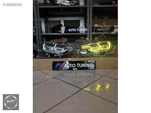 BMW 3 Serisi F30 2012-2016 LCI Renk Geçişli LED Far Seti