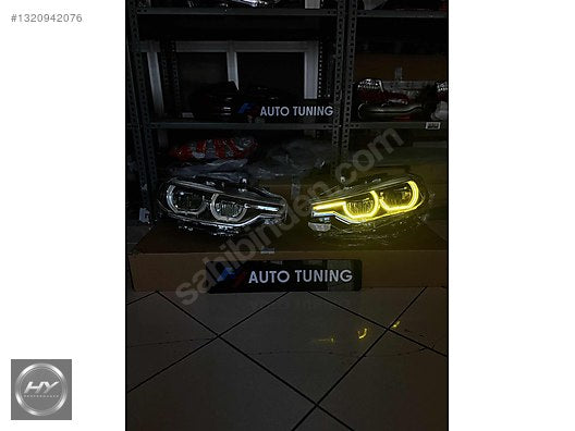 BMW 3 Serisi F30 2012-2016 LCI Renk Geçişli LED Far Seti