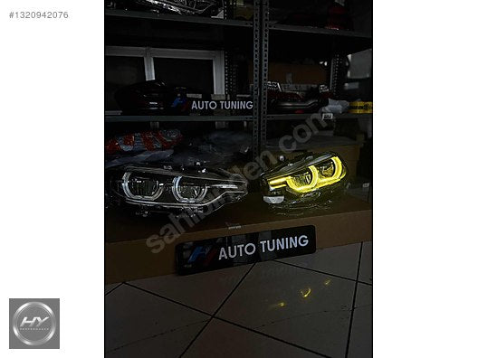 BMW 3 Serisi F30 2012-2016 LCI Renk Geçişli LED Far Seti