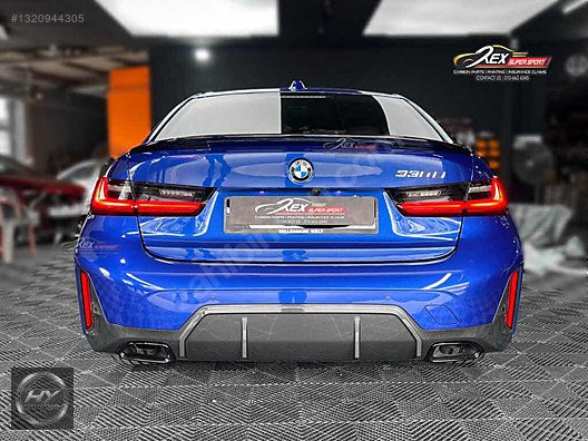BMW G20 LCI 2022+ Uyumlu M340i Arka Difüzör Antrasit Renk