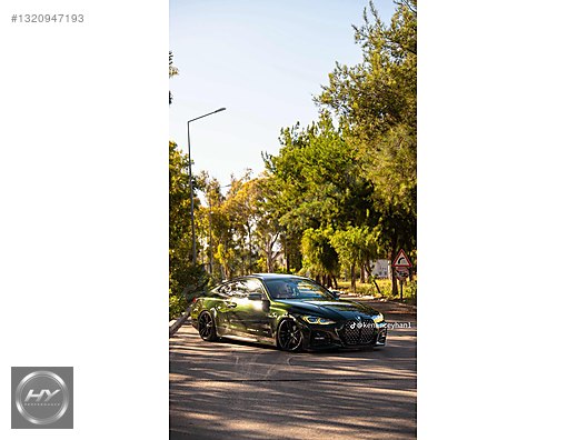BMW 4 Serisi G22 G23 Uyumlu Diamond Panjur Parlak Siyah / Krom