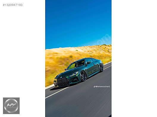 BMW 4 Serisi G22 G23 Uyumlu Diamond Panjur Parlak Siyah / Krom