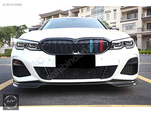 BMW 3 Serisi G20 2019 Çift Çıtalı Piano Black ///M Renkli Panjur