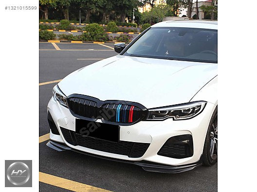 BMW 3 Serisi G20 2019 Çift Çıtalı Piano Black ///M Renkli Panjur