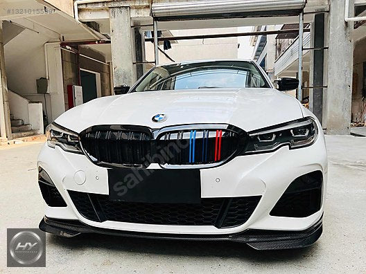 BMW 3 Serisi G20 2019 Çift Çıtalı Piano Black ///M Renkli Panjur