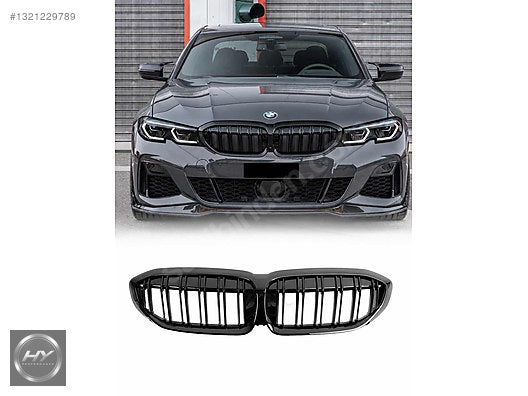 BMW 3 Serisi G20 2019-2022 Piano Black Çift Çıtalı Panjur