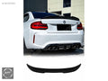 BMW 2 Serisi F22 / M2 F87 PSM Style Bagaj Spoyleri Piano Black