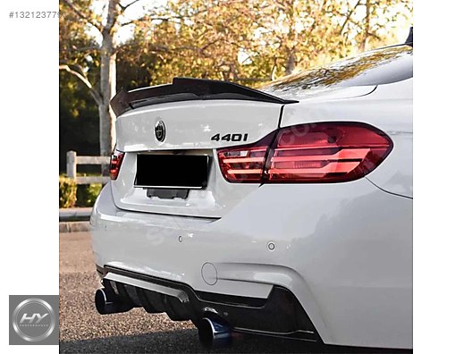 BMW 4 Serisi F32 PSM Style Bagaj Spoyleri Piano Black 2014-2019