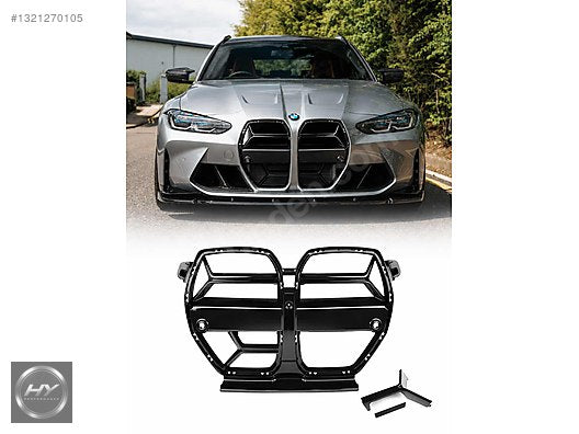 BMW M3 G80 G81 / M4 G82 G83 CSL Panjur Piano Black 2021+