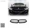 BMW 8 Serisi G14 G15 G16 Çift Çıtalı Panjur Piano Black 2018-22