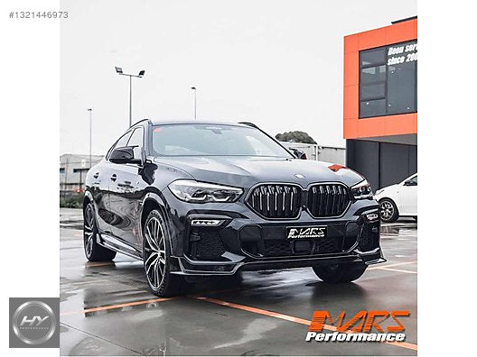 BMW X6 G06 X6M DİZAYN PARLAK SİYAH ÇİFT ÇITALI PANJUR 2019-2023