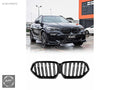BMW X6 G06 X6M DİZAYN PARLAK SİYAH ÇİFT ÇITALI PANJUR 2019-2023