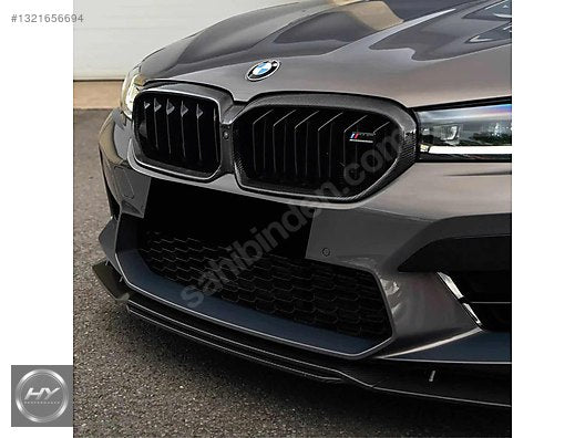 BMW 5 SERİSİ G30 M5 F90 LCI KARBON ÇİFT ÇITA ÖN PANJUR 2021-2023