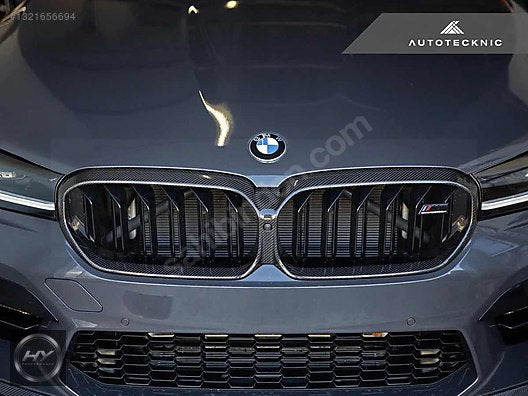 BMW 5 SERİSİ G30 M5 F90 LCI KARBON ÇİFT ÇITA ÖN PANJUR 2021-2023