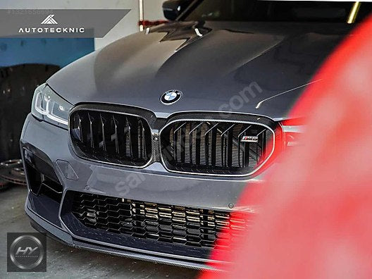 BMW 5 SERİSİ G30 M5 F90 LCI KARBON ÇİFT ÇITA ÖN PANJUR 2021-2023