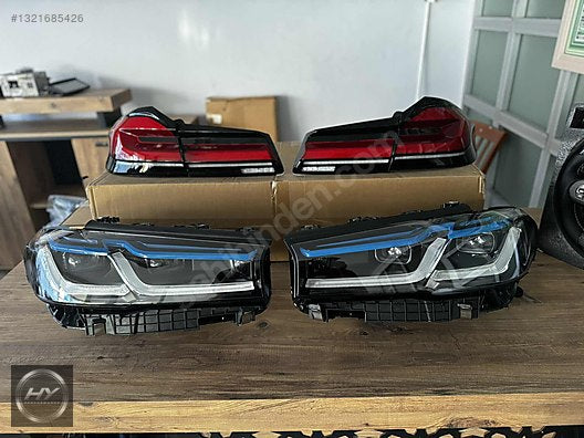 BMW 5 SERİSİ G30 17-20 FACELIFT LCI DÖNÜŞÜM BMW LASER YAZILI FAR