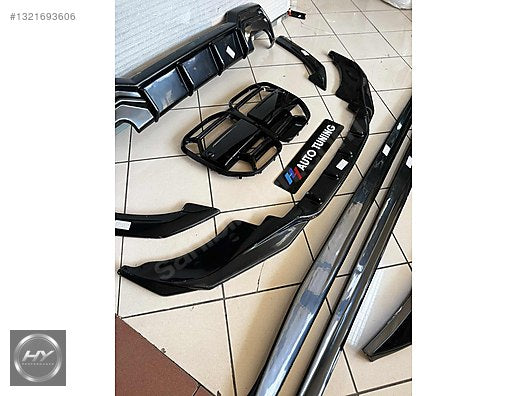 BMW 4 SERİSİ G22 COUPE 2020+ PIANO BLACK AERO BODY KİT SETİ