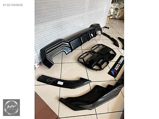 BMW 4 SERİSİ G22 COUPE 2020+ PIANO BLACK AERO BODY KİT SETİ