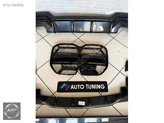 BMW 4 SERİSİ G22 COUPE 2020+ PIANO BLACK AERO BODY KİT SETİ