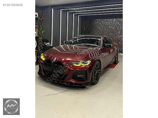 BMW 4 SERİSİ G22 COUPE 2020+ PIANO BLACK AERO BODY KİT SETİ