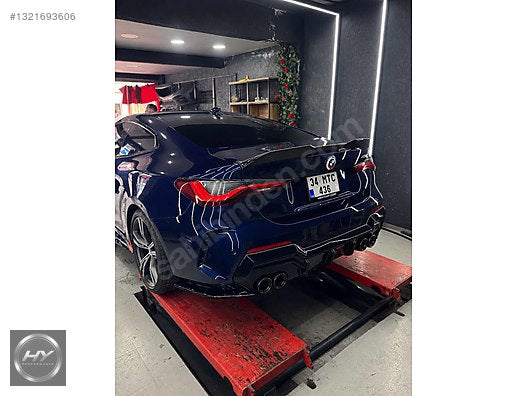BMW 4 SERİSİ G22 COUPE 2020+ PIANO BLACK AERO BODY KİT SETİ