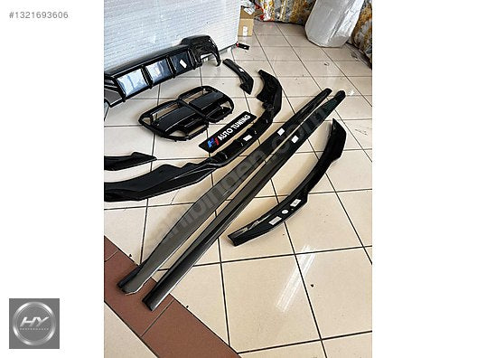 BMW 4 SERİSİ G22 COUPE 2020+ PIANO BLACK AERO BODY KİT SETİ
